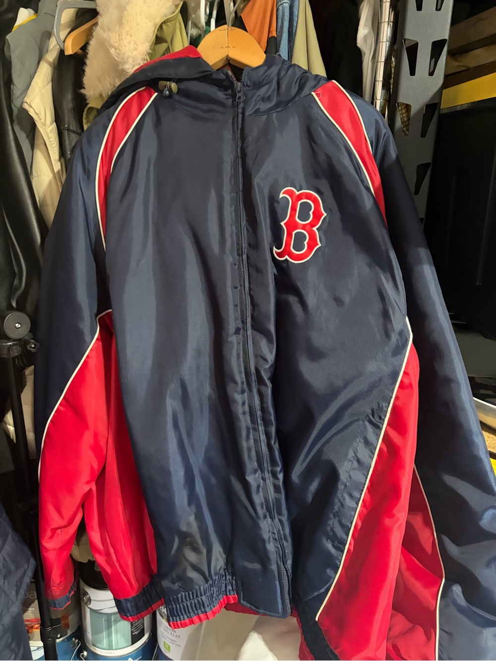 men’s red sox jacket